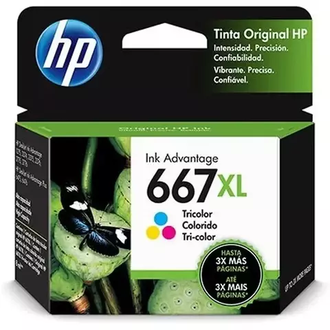 CARTUCHO HP 667XL 3YM80AB COLORIDO (233198) 233198