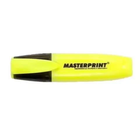 CANETA MARCA TEXTO AMARELA MP618 MASTERPRINT (309020019) 309020019
