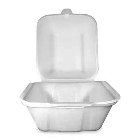 HAMBURGUEIRA ISOPOR 140X130X85MM PC/100 TOTALPLAST (067907) TH-01