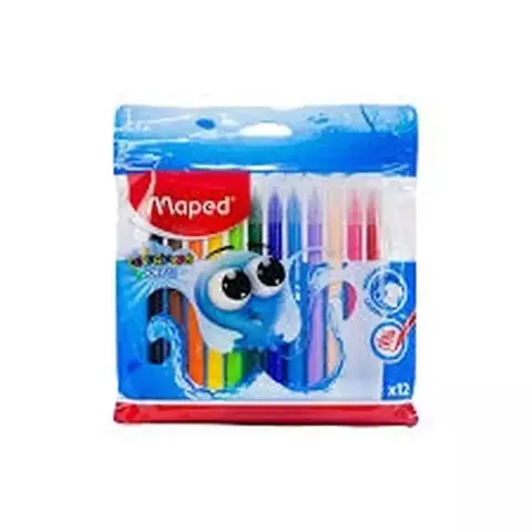 CANETA HIDROG COLORPEPS OCEAN POLVO 12 CORES MAPED (845912ZM) 845912ZM