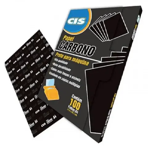 CARBONO PAPEL P/ MAQUINA PRETO UN CIS (30.2300) 30.2300