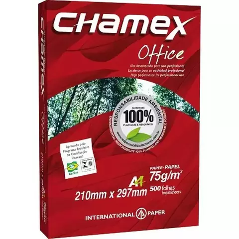 Papel Sulfite Chamex Office A4 500un