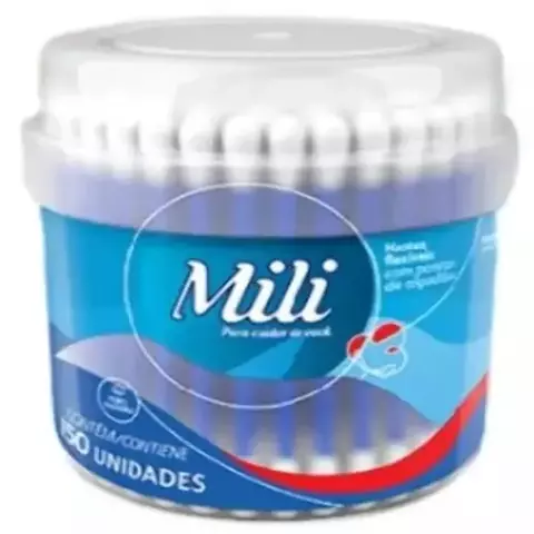 Hastes Flexiveis Mili Pote 150un