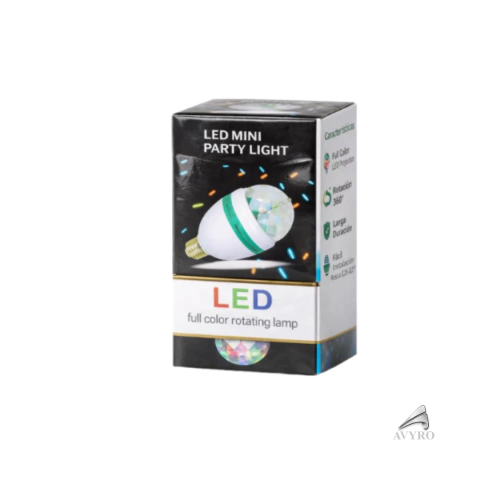 FOCO GIRATORIO BOLICHERO RGB - comprar online