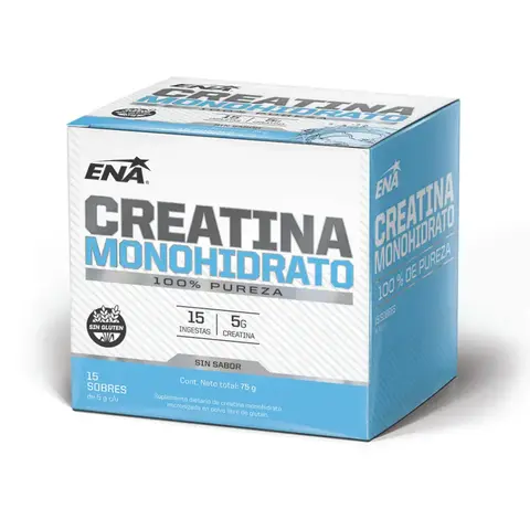 Creatina Monohidrato Monodosis x15 sobres - ENA LAB