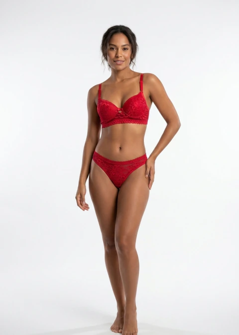 Lingerie rendada meio fio - comprar online
