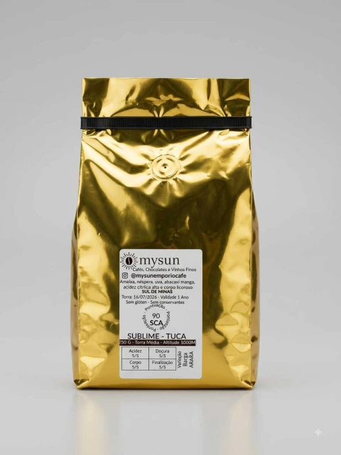 Café da Tuca 90 Pontos – My Sun Linha Sublime | Arara Banga | Ameixa, Uva e Corpo Licoroso – 250g