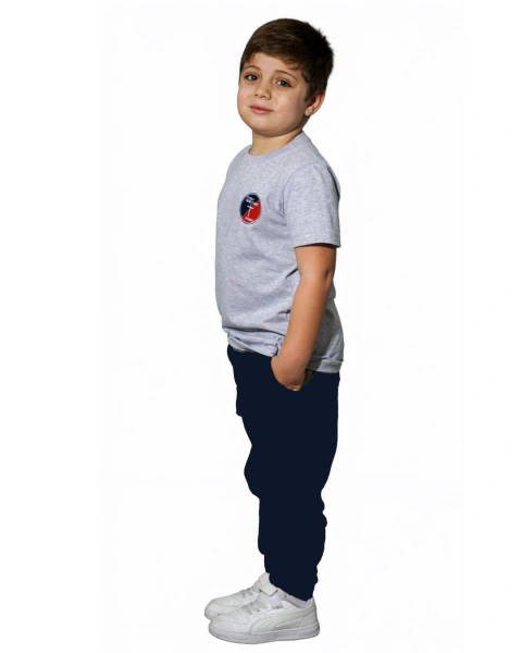 Jersey de algodón melange