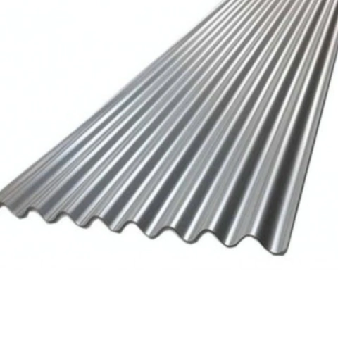 CHAPA CALIBRE 27 mm x 8.00 MTS GALVANIZADA ACANALADA