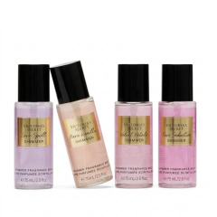 Kit Body Splash Victoria's Secret Shimmer 4 peças 75ml
