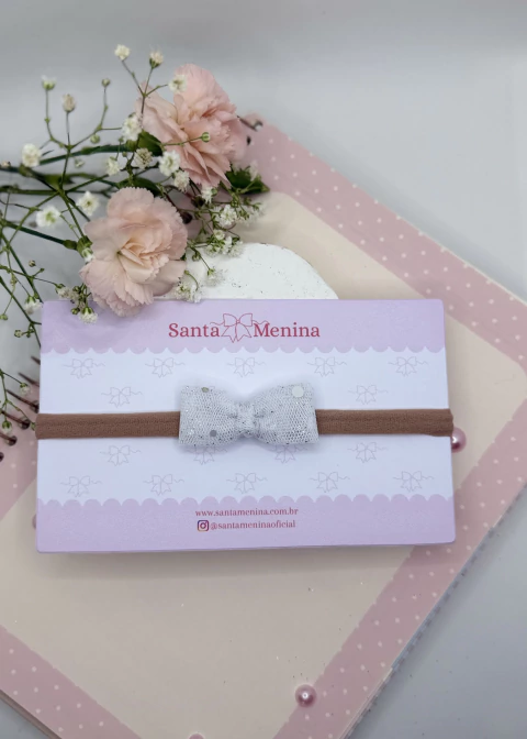 Laço Baby Meia Blanc - comprar online