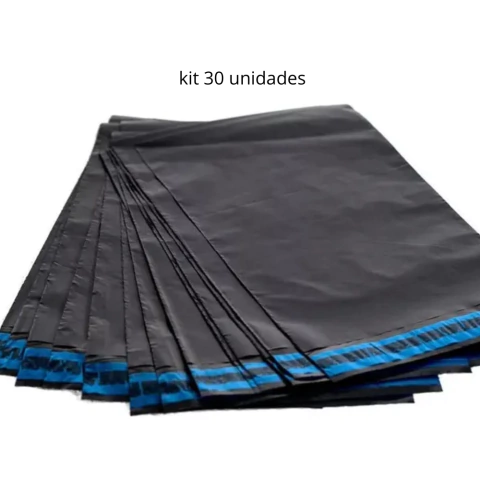 Envelope plastico Cinza 26x36 Eco Embalagens Correios ecomerce 30 Unidades - comprar online