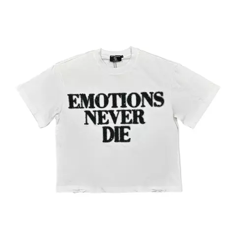Camiseta Mixed Emotion en Blanco