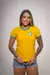 Camisa Feminina bordada escudo Brasil na internet