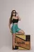 Conjunto Fitness bicolor Verde - AR Modas premium 