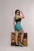 Conjunto Fitness bicolor Verde