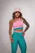 Conjunto calça legging bicolor - comprar online