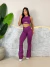 Conjunto Fitness Calça Flare