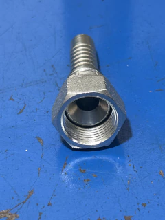 Terminal Fêmea Giratória JIC 37° Reto 7/8" x 1/2" - Profort Soluções Hidraulicas