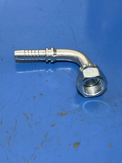 Terminal Fêmea Giratória JIC 37° Reto 3/4" x 3/8" - Profort Soluções Hidraulicas