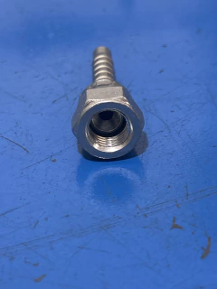 Terminal Fêmea Giratória JIC 37° Reto 7/16" x 1/4" - Profort Soluções Hidraulicas