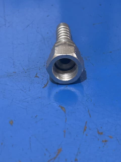 Terminal Fêmea Giratória Métrica JIC 37° Reto 14 mm x 3/8" - Profort Soluções Hidraulicas