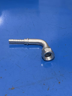 Terminal Fêmea Giratória JIC 37° Curva 90° 9/16" x 1/4" - Profort Soluções Hidraulicas