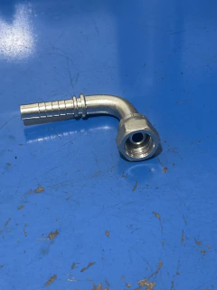 Terminal Fêmea Giratória BSP 60° Curva 90° 3/8" x 3/8" - Profort Soluções Hidraulicas