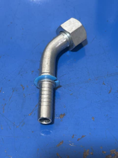 Terminal Fêmea Métrica O-Ring Curva 45° 22 mm x 1/2" na internet