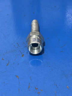 Terminal Macho Fixo Métrico 18 mm x 3/8" - TB12 - Profort Soluções Hidraulicas
