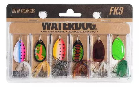 Kit de Cucharas WATERDOG FK3A (Pack x6 Unidades)