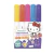 CANETA HIDROCOR 3 LINHAS HELLO KITTY ESTOJO C/ 5 CORES LEO&amp;LEO