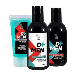 COMBO | Shampoo com Queratina Hidrolisada + Condicionador + Gel Pós Barba com Extrato de Aloe Vera - comprar online