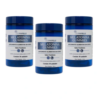 Combo Melatonina Gummies 30 Gomas (3 Unidades)
