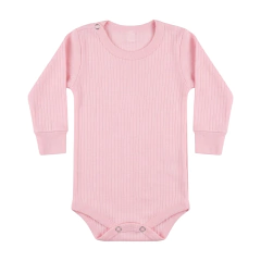 Conjunto Body Longo com Botão no Ombro e Mijão Pink - loja online
