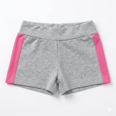 Conjunto Infantil Camiseta Unicórnio e Short Gray | Menina - loja online