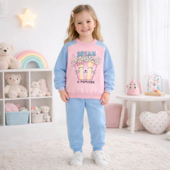 Conjunto Moletom Infantil Blusa E Calça Dreaw Blue | Menina - comprar online
