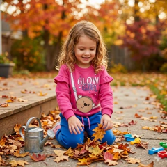 Conjunto Moletom Infantil Blusa e Calça G. Gril Pink | Menina - comprar online