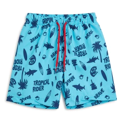 Imagem do Conjunto Infantil Camiseta E Short Under Sea Red | Menino