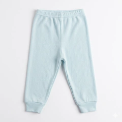 Conjunto Body Longo com Botão no Ombro e Mijão Blue - loja online