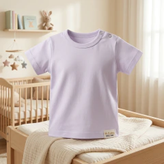Camiseta Manga Curta Malha 100% Algodão | Menino e Menina P, M, G - loja online