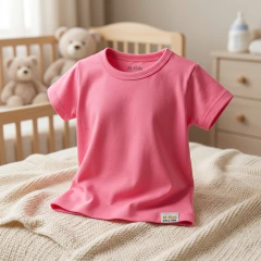 Camiseta Manga Curta Malha 100% Algodão | Menino e Menina 01, 02, 03 - Tatai Baby | Moda Bebê e Enxoval