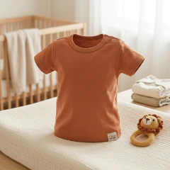 Camiseta Manga Curta Malha 100% Algodão | Menino e Menina P, M, G - loja online