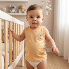 Camiseta Regata 100% Algodão com Bordado | Menino P, M, G na internet