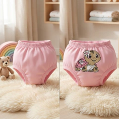 Conjunto Body Curto e Tapa Fralda Bebê Bichinhos | Menina - comprar online