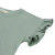 Blusa Infantil menina Algodão Babados Chá Verde - Trend4Kids - Loja de Roupa Infantil