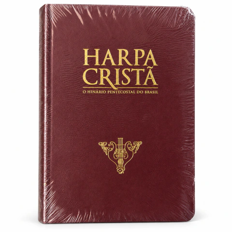 Harpa Cristã Semi Luxo Grande Vinho