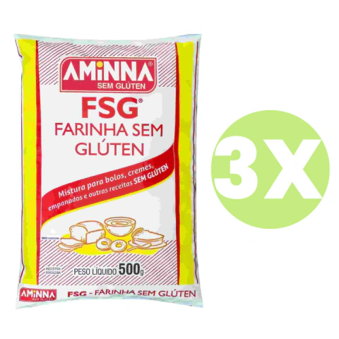 Farinha SG Aminna 500g *Val 131126 na internet