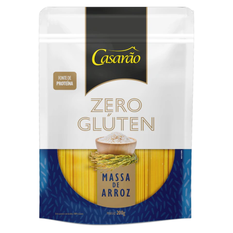 Macarrão Spaghetti Premium Sem Glúten e Vegano Casarão 200g