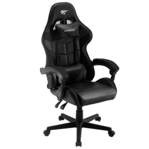 BUTACA GAMER HAVIT GC933 NEGRA RECLINABLE C/REPOSABRAZOS AJUSTABLES